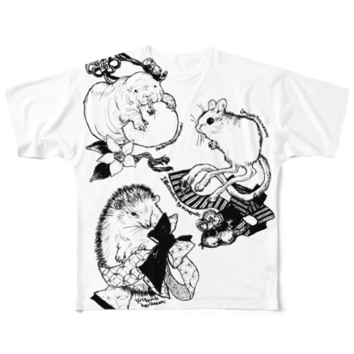 ねずみ2020 All-Over Print T-Shirt