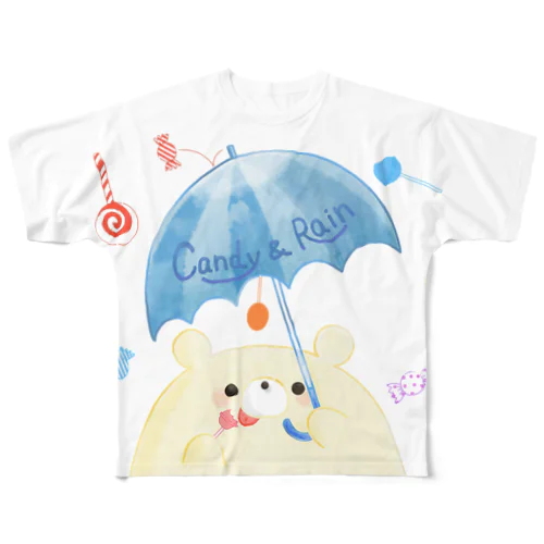 Candy&Rain All-Over Print T-Shirt