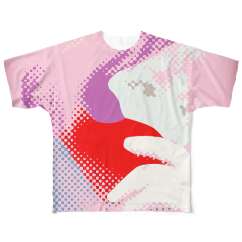 【色、男】オリジナルアイテム All-Over Print T-Shirt