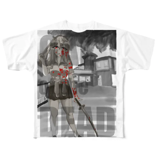 GAL of the DEAD All-Over Print T-Shirt