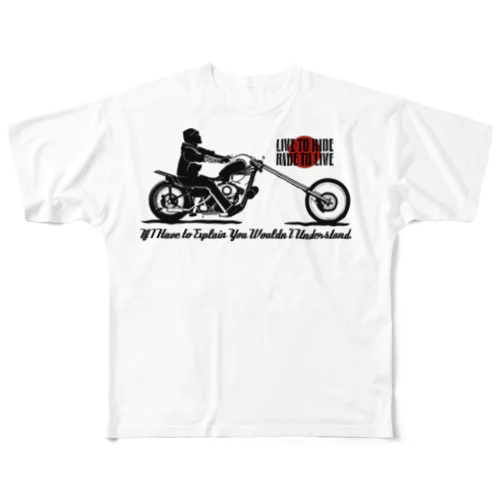 CHOPPER フルグラフィックTシャツ