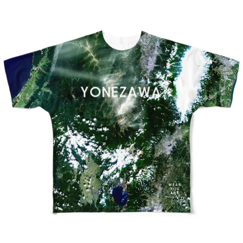 山形県 米沢市 Tシャツ 両面 フルグラフィックTシャツ