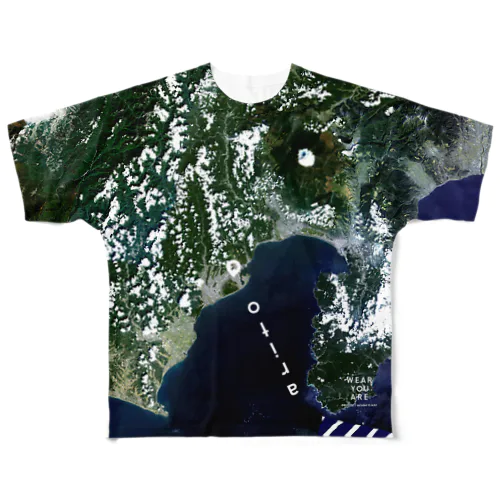 静岡県 静岡市 Tシャツ 両面 All-Over Print T-Shirt