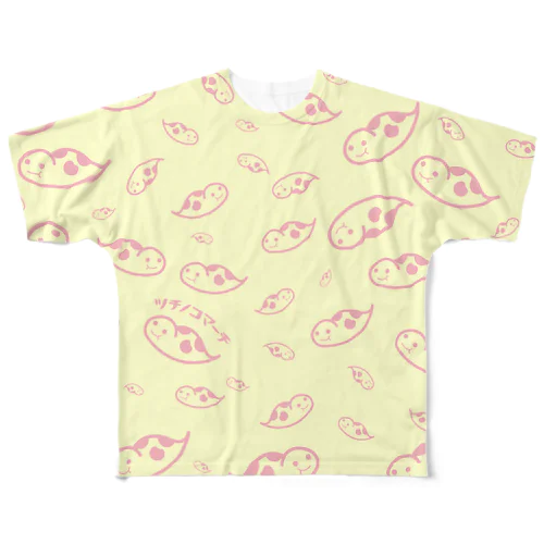 ツチノコうようよ★いちごバナナ All-Over Print T-Shirt