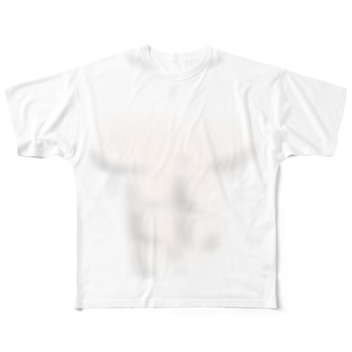筋肉がほしい〜胸腹背筋〜 All-Over Print T-Shirt