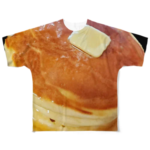 糖質制限の敵、ホットケーキ All-Over Print T-Shirt