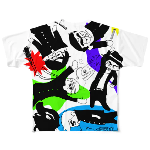 学ラン！ All-Over Print T-Shirt