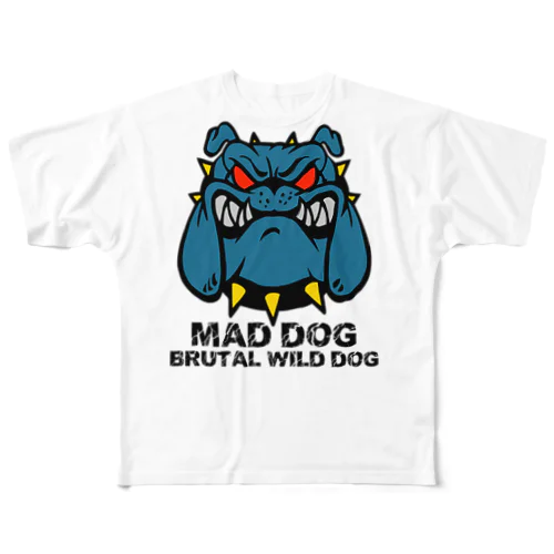 MAD DOG フルグラフィックTシャツ