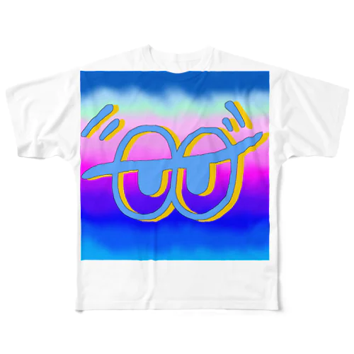 toco summer. フルグラフィックTシャツ