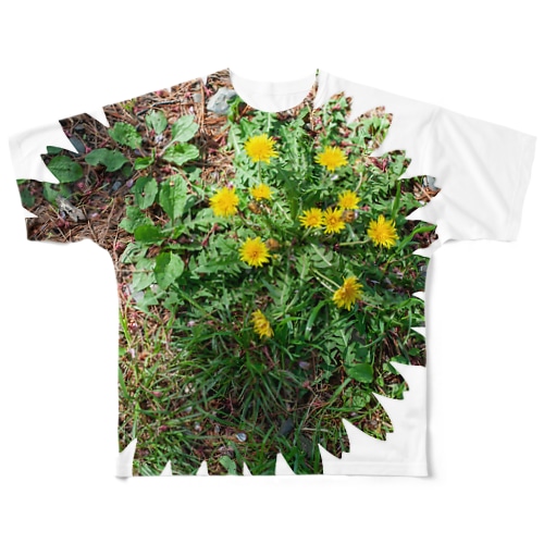 林の中のたんぽぽくん All-Over Print T-Shirt