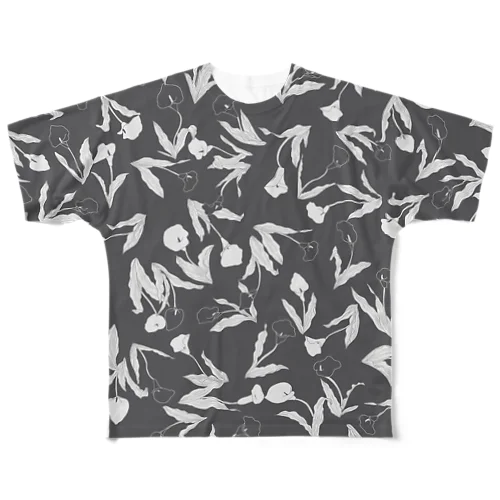 カラー（ブラック） All-Over Print T-Shirt