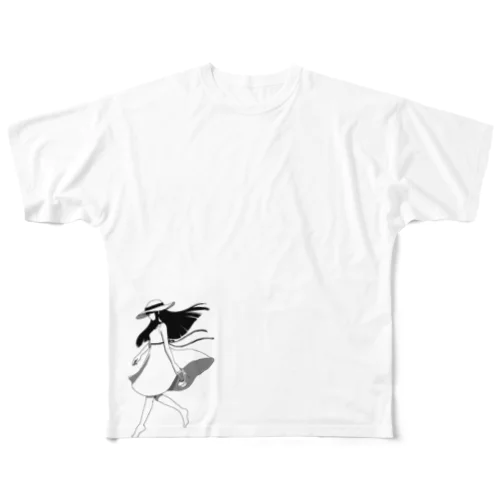 わんぴーすがーる All-Over Print T-Shirt