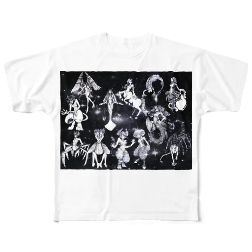 十二星座 All-Over Print T-Shirt