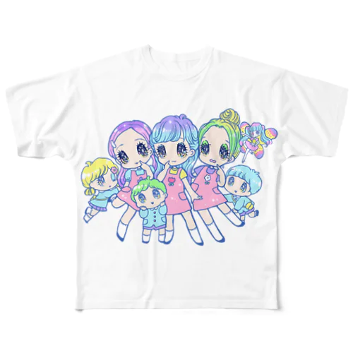 完全ウソツキ❤️超応援Tシャツ（数量限定！） All-Over Print T-Shirt