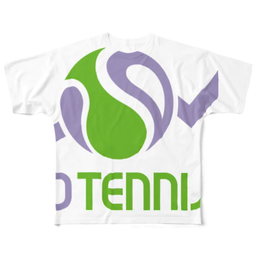 ID TENNIS フルグラフィックTシャツ