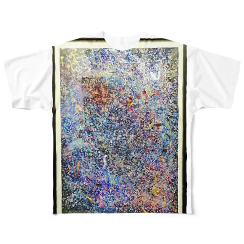 M7 20200323 japanese rose & viburnum All-Over Print T-Shirt