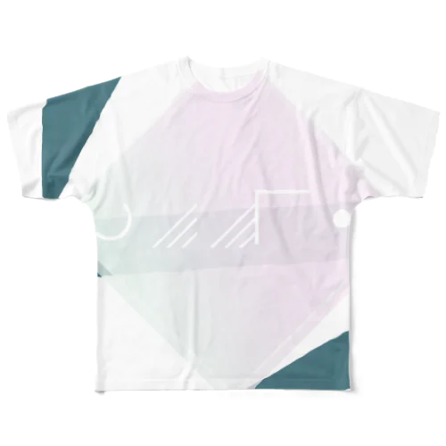 ver. peach(i)label All-Over Print T-Shirt