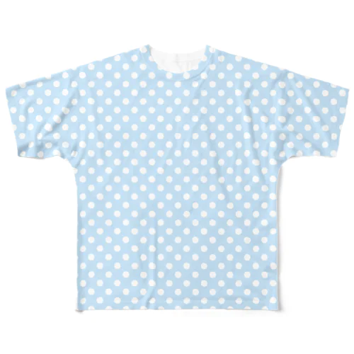 ドット混む All-Over Print T-Shirt