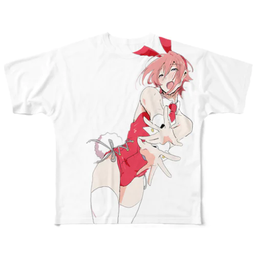 バニー♂くん フルグラフィックTシャツ