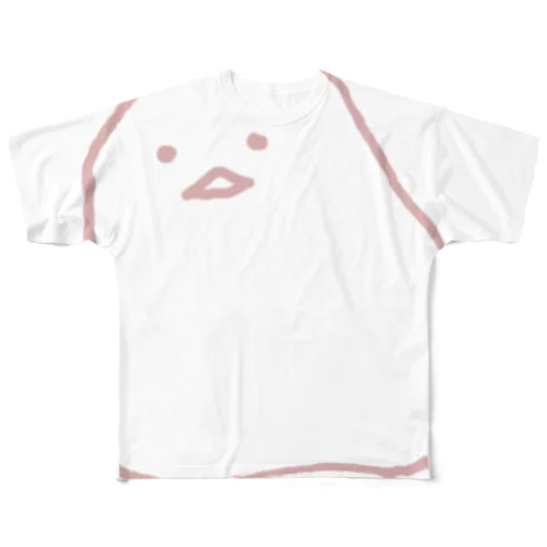 watashiha_hiyoko All-Over Print T-Shirt