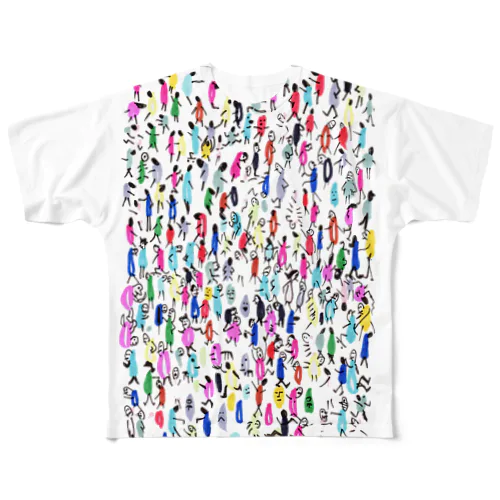 Human All-Over Print T-Shirt