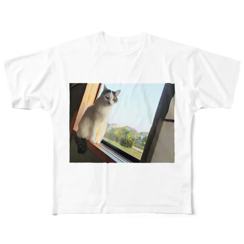 大福 All-Over Print T-Shirt