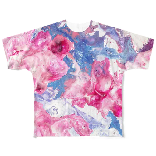Pink Dragon All-Over Print T-Shirt