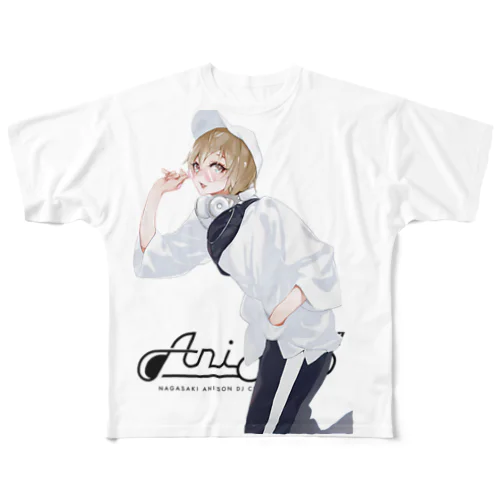 AniStepちゃんフルグラTシャツ All-Over Print T-Shirt