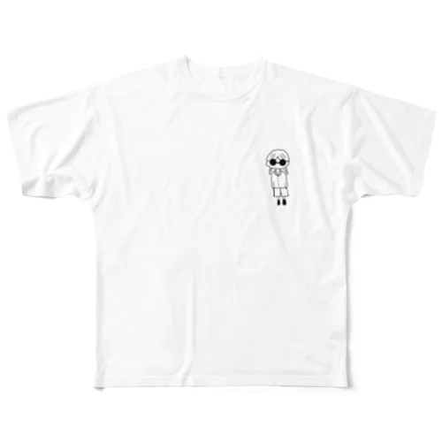 みつあみちゃん All-Over Print T-Shirt