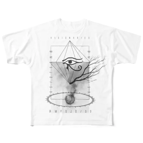 visionaries フルグラフィックTシャツ