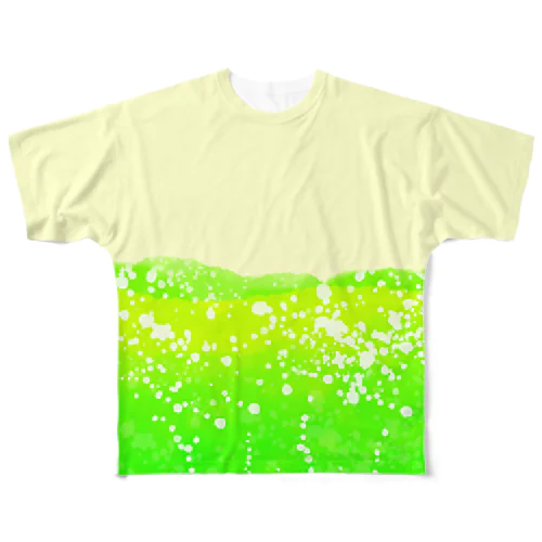 クリームソーダ All-Over Print T-Shirt