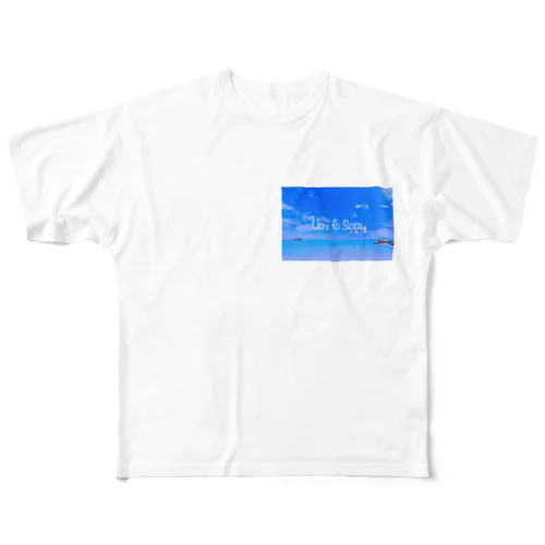 海と空(Umi to Sora)グッズ フルグラフィックTシャツ