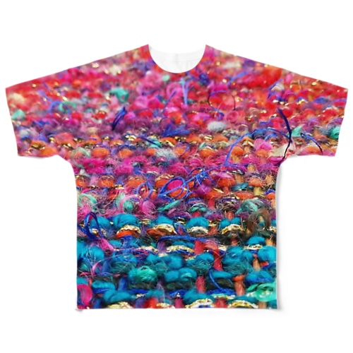 珊瑚礁／カヨサトーTX All-Over Print T-Shirt
