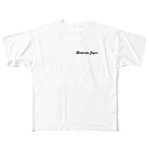 Ruderalis JapanオリジナルロゴTシャツ フルグラフィックTシャツ