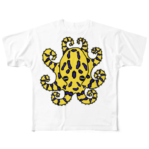 ヒョウモンダコのヒョウモンさん All-Over Print T-Shirt