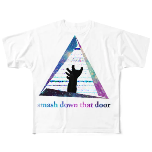 smash down that door フルグラフィックTシャツ