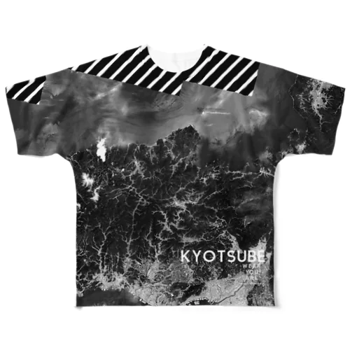 京都府 福知山市 Tシャツ 両面 All-Over Print T-Shirt