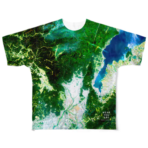 京都府 京都市 Tシャツ 両面 All-Over Print T-Shirt
