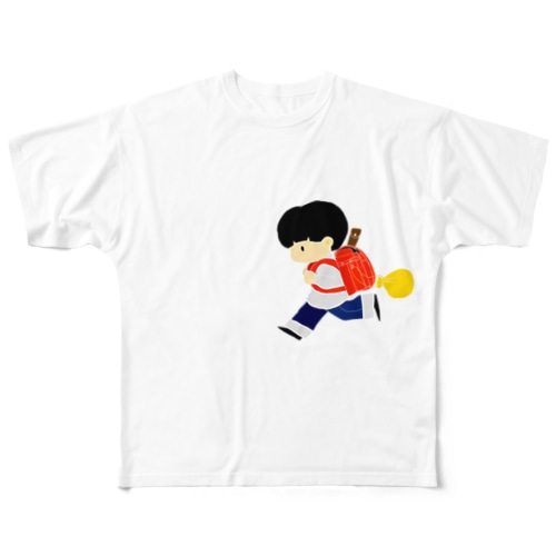 下校Tシャツ All-Over Print T-Shirt