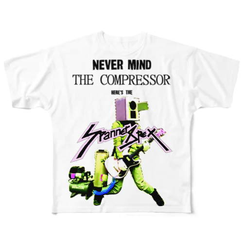 NEVER MIND THE COMPRESSOR All-Over Print T-Shirt