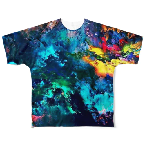 Soundcloud 1500再生記念 Raver's Edition All-Over Print T-Shirt