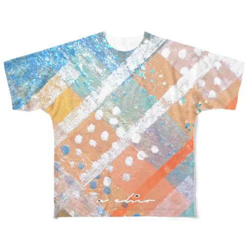 shines 輝 All-Over Print T-Shirt