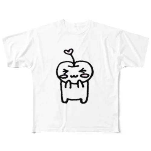 りんごちゃん フルグラフィックTシャツ