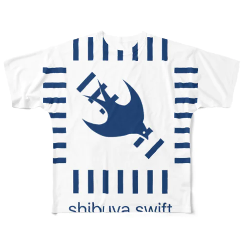 shibuya.swift フルグラフィックTシャツ