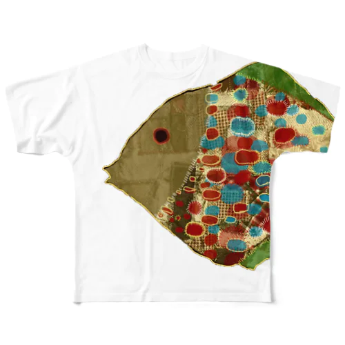 お魚　enuigurumi Tシャツ All-Over Print T-Shirt