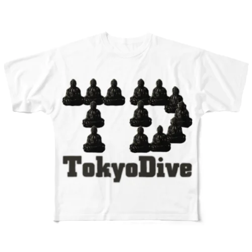 TokyoDive2ロゴ All-Over Print T-Shirt