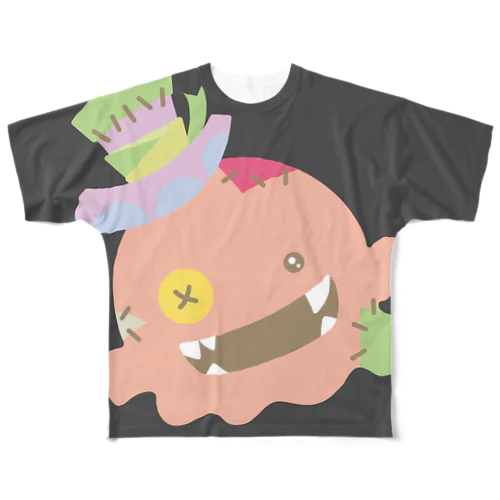 ころTシャツ フルグラフィックTシャツ