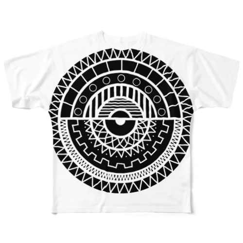 Sun All-Over Print T-Shirt