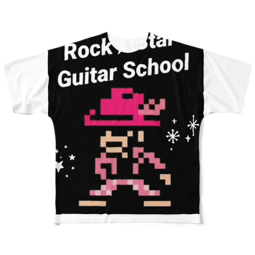 ロック★スターおしゃれアイテム フルグラフィックTシャツ