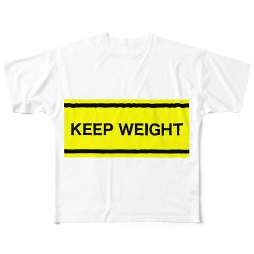 KEEP WEIGHT⚠️ All-Over Print T-Shirt